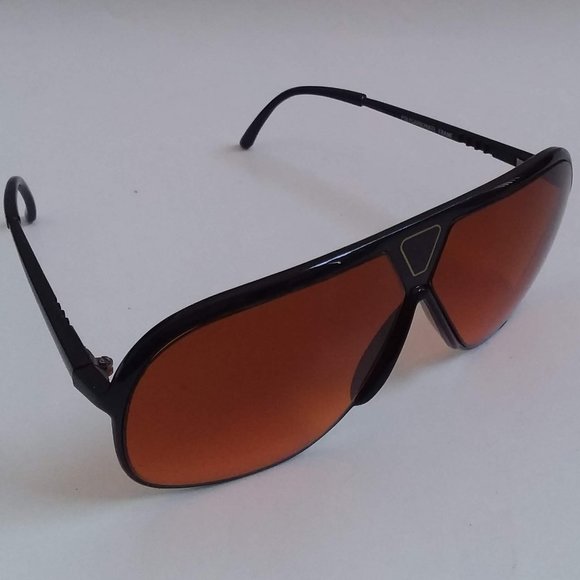 NWT True Vintage Sports Aviator True Blue Blocker lens w/ light mirror sunglass - Picture 2 of 5